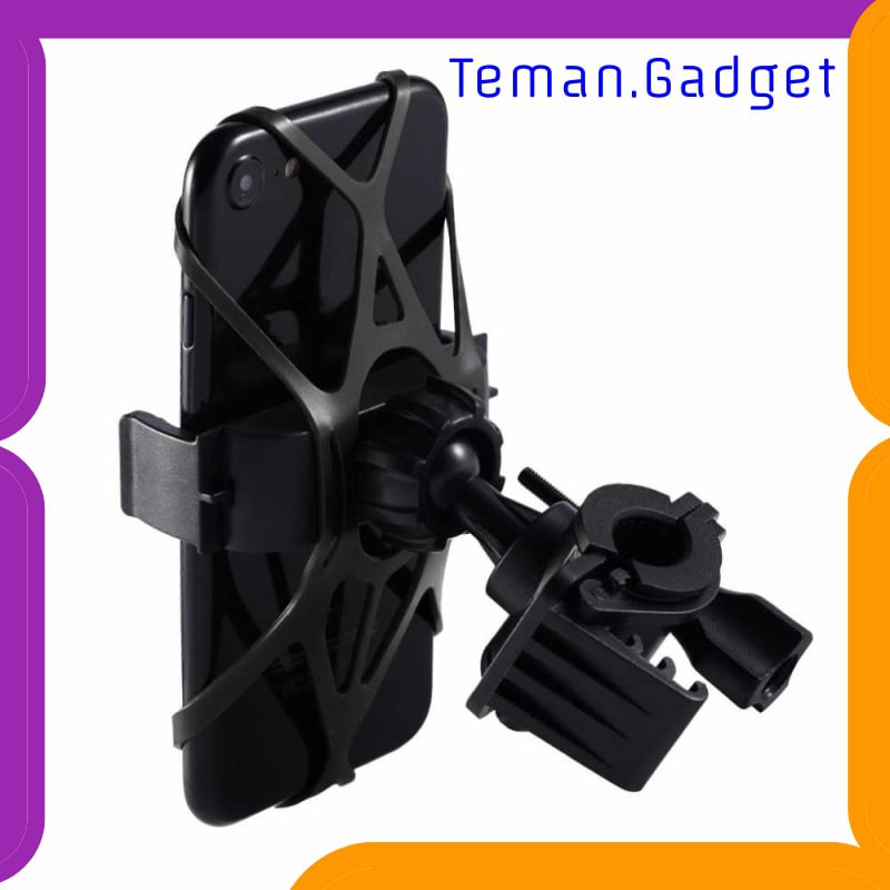 TG-IB0549 TaffSPORT Bike Smartphone Holder Sepeda Universal Rack Bicycle - BM03