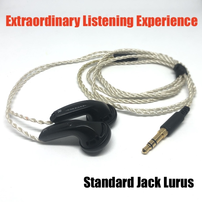 High End DIY Earbud Custom Bass Earphone Absolutely Smooth HiFi Sound