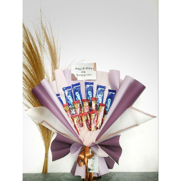 

Bucket Snack Beng Beng & Oreo/ Buket Snack Surabaya