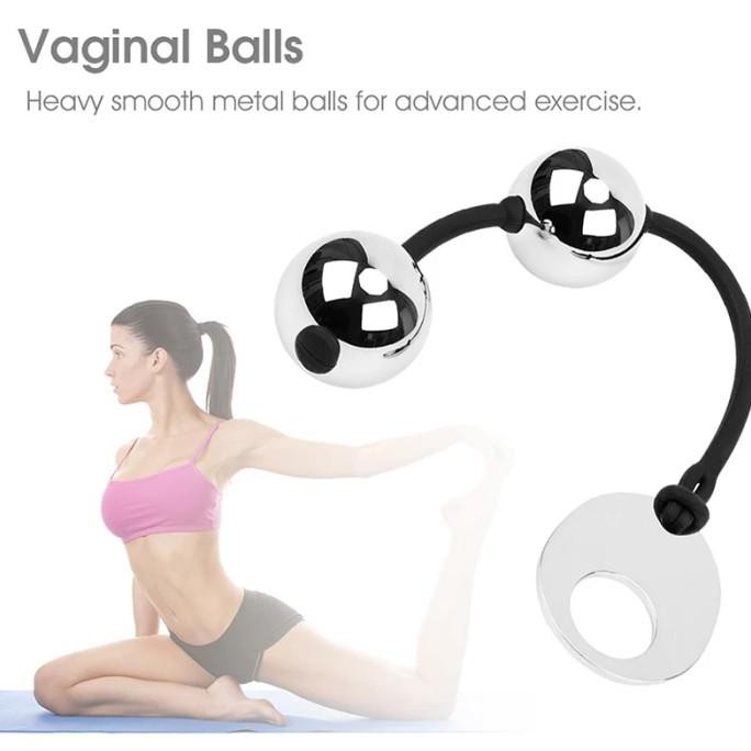 BOLA KEGEL MAGNETIK LATIHAN SENAM UNTUK WANITA KEMBALIKAN GADIS WANITA