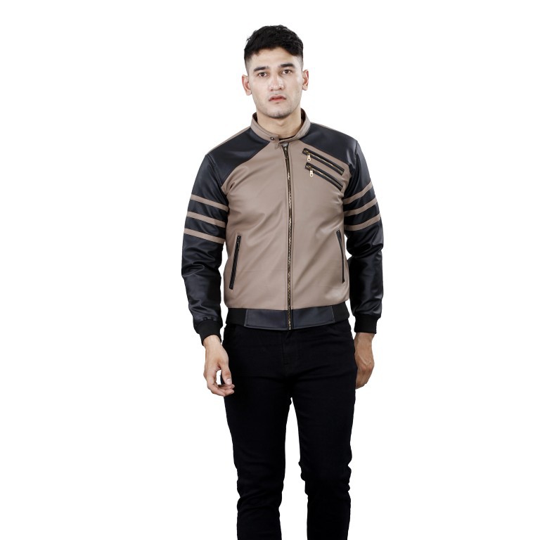 JAKET PRIA MOCCA L sd XL GF4409 GOLFER