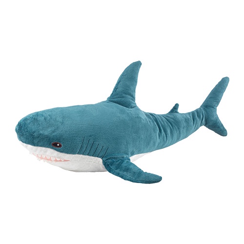 BLHAJ Boneka ikan hiu 100 cm