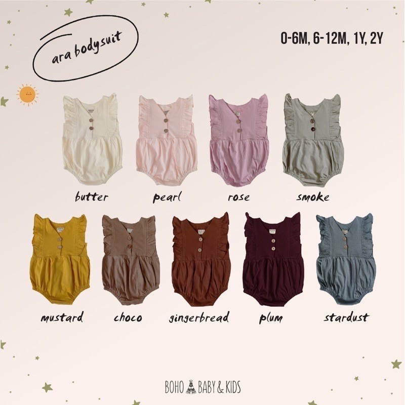 Bohobaby Ara Bodysuit