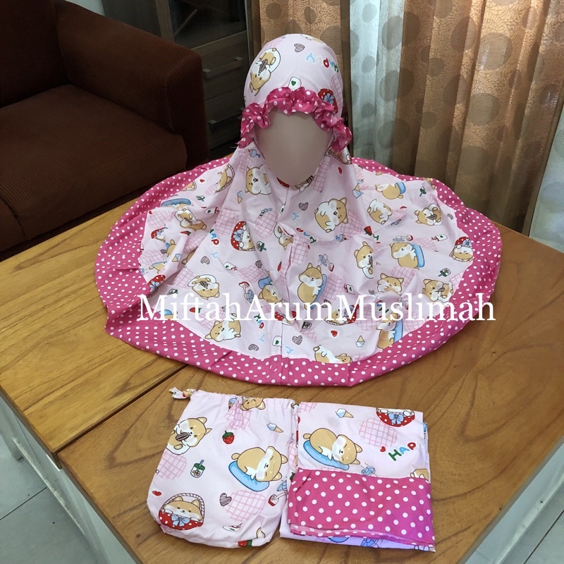 Mukena Anak 4-6th motif kartun