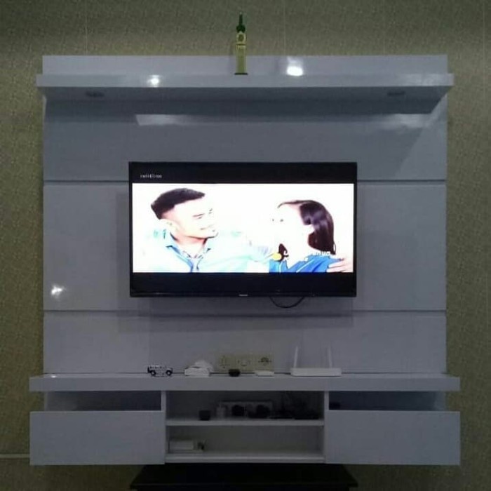 Backdrop TV Simple | Harga Promo Backdrop TV | Rak Tv | 200*180