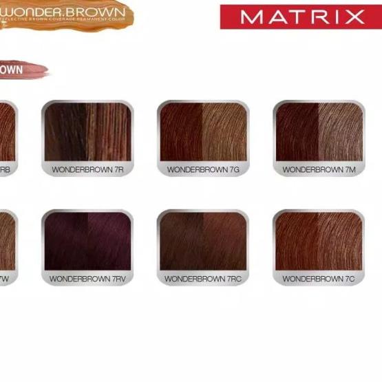 ➷ Matrix Wonder Brown hair color 90ml - wonderbrown H1 ☎