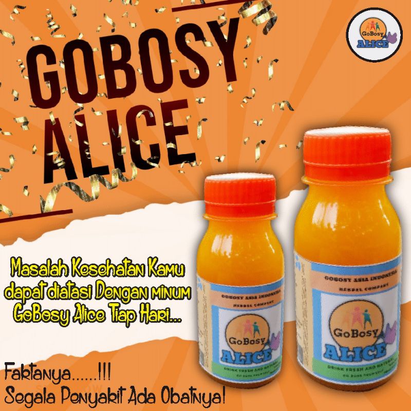 

GoBosy Alice 2 botol (original)