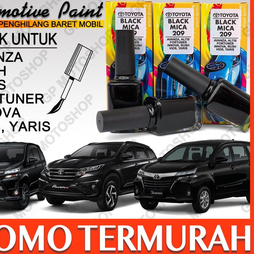 Cat Oles Toyota Black Mica 209 Penghilang Baret Mobil Lecet Gores Hitam Metalik Avanza Veloz Yaris