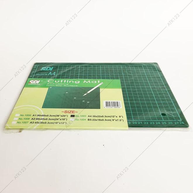 

Alas Potong / Cutting Mat Sdi A4 30 X 22 Cm Best Seller