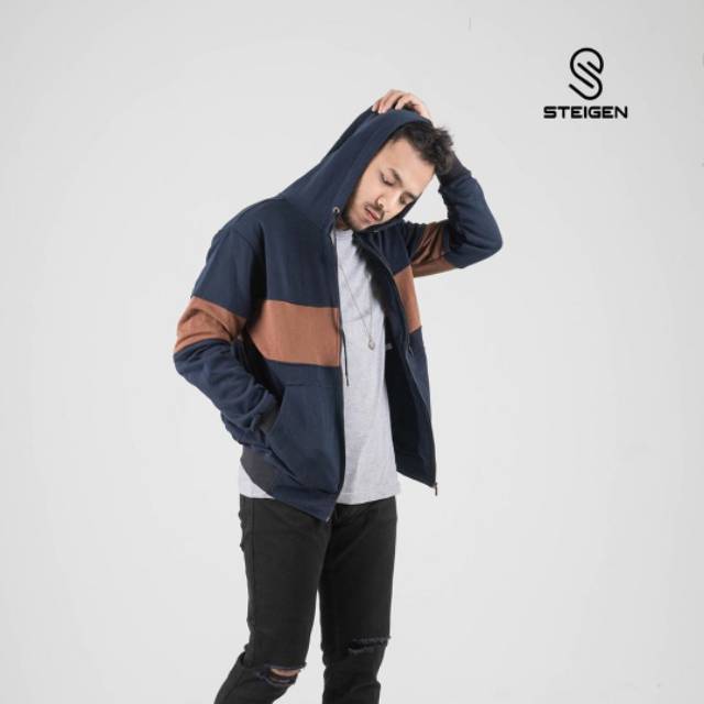 SWEATER HOODIE | OLD NAVY LONE BODY CARAMEL ZIPPER