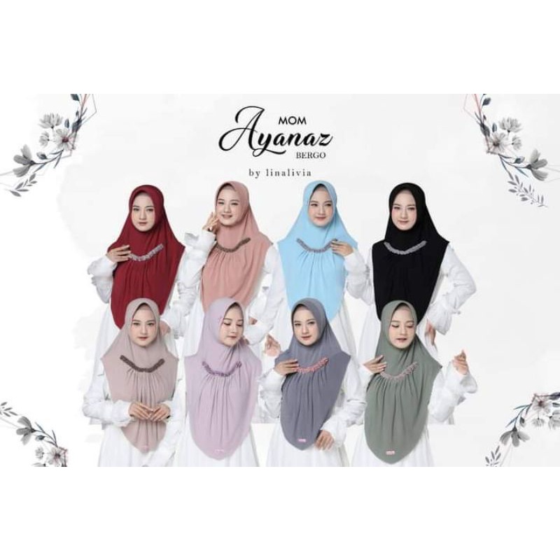 HIJAB AYANAZ LINALIVIA COUPLE MOM &KIDS