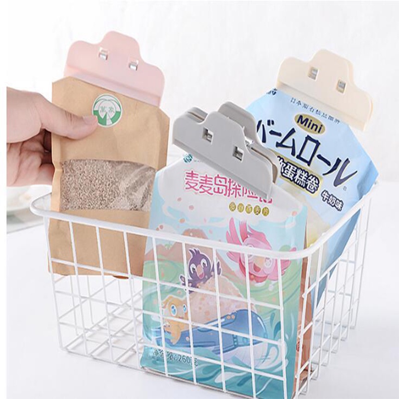 Sealed Clips/Multifunctional Portable Practical Food Bag Sealing Clamp Clip for Bread Bags, Snack Bags and Food Bags