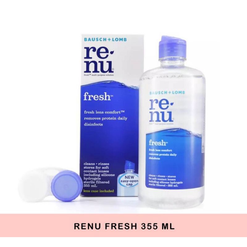 Renu Fresh Multi Purpose Solution By Bausch &amp; Lomb 355ml