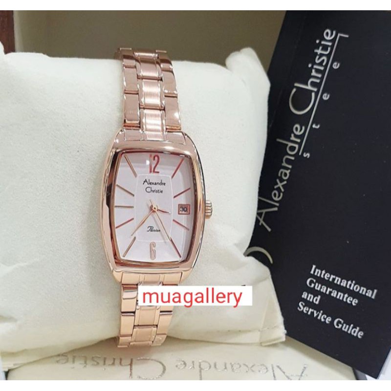 Jam tangan wanita original Alexandre Christie AC 2456