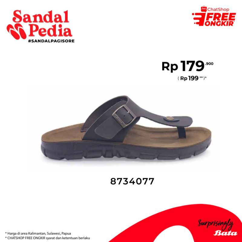 sanal pria original Bata energizer casual