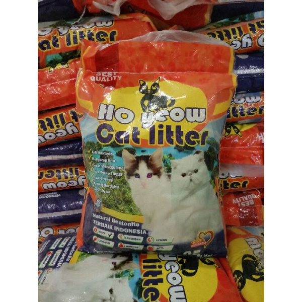 Pasir wangi kucing gumpal - HO YOEW 25liter (khusus gojek grab)