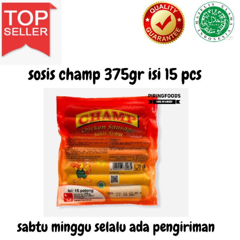 

CHAMP Sosis ayam serbaguna isi 15 [375gr]