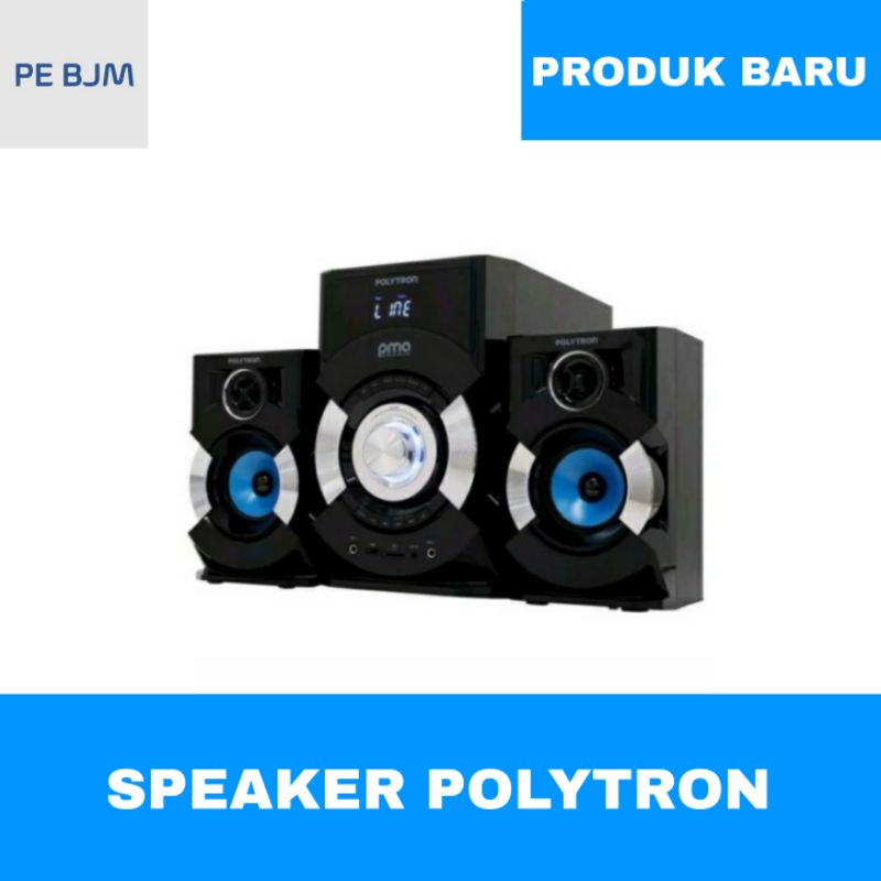 SPEAKER BLUETOOTH POLYTRON - PMA 9507 - GARANSI RESMI