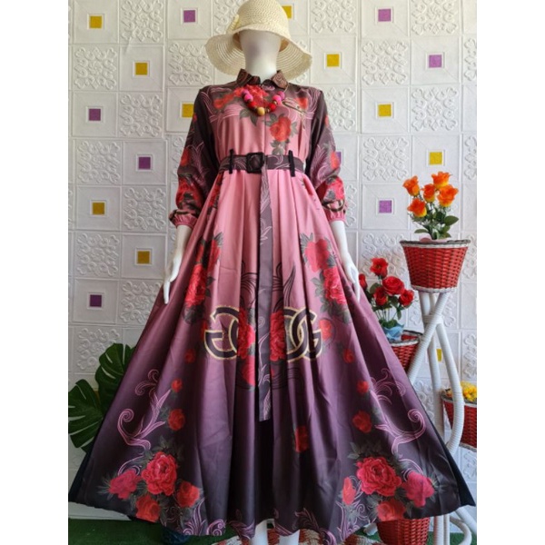 PROMOGamis Monalisa Premium/Gamis SHR Busui/Gamis/Gamis wanita terbaru 2021/Gamis dress terbaru/dres