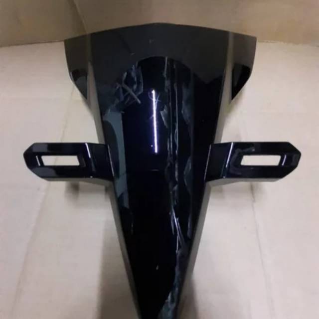 Tameng panel depan kecil vario 150 2018 hitam Orisinil