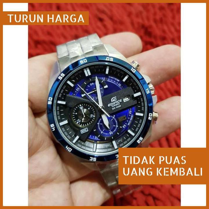 PROMO JAM TANGAN CASIO EDIFICE ORIGINAL / ARLOJI PRIA CASIO TERLARIS TERBATAS