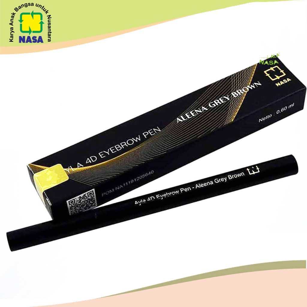 PENCIL ALEENA PENCIL ALIS NASA WARNA HITAM COKLAT 