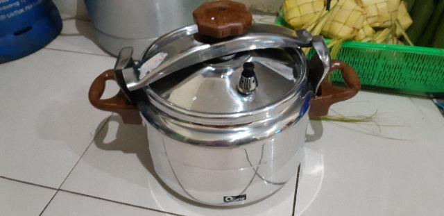 Panci Presto Oxone Alupress Panci Presto 12 Liter Ox 2012 - Silver