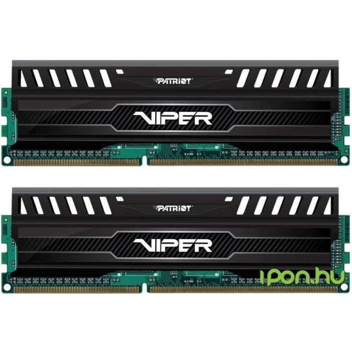 Patriot VIPER DDR3 8GB KIT (2x4GB) PC 12800 - Dual Channel