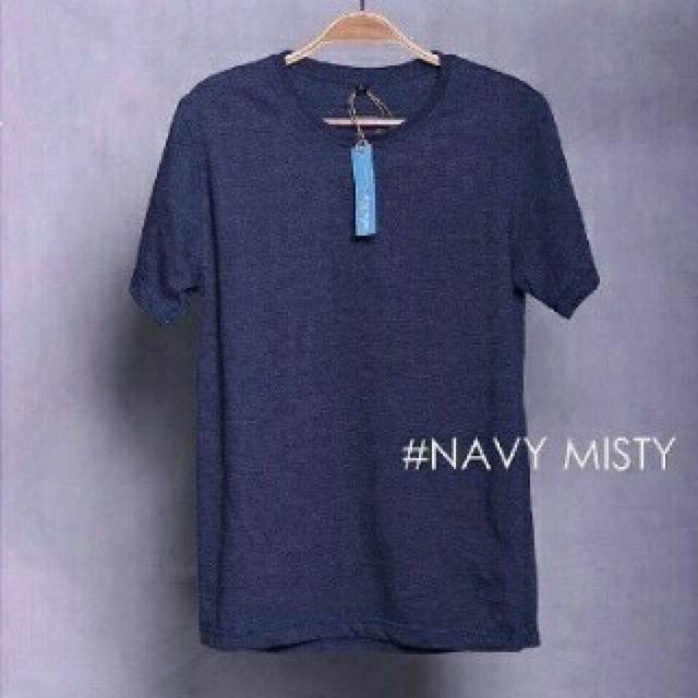 Kaos polos navy misty