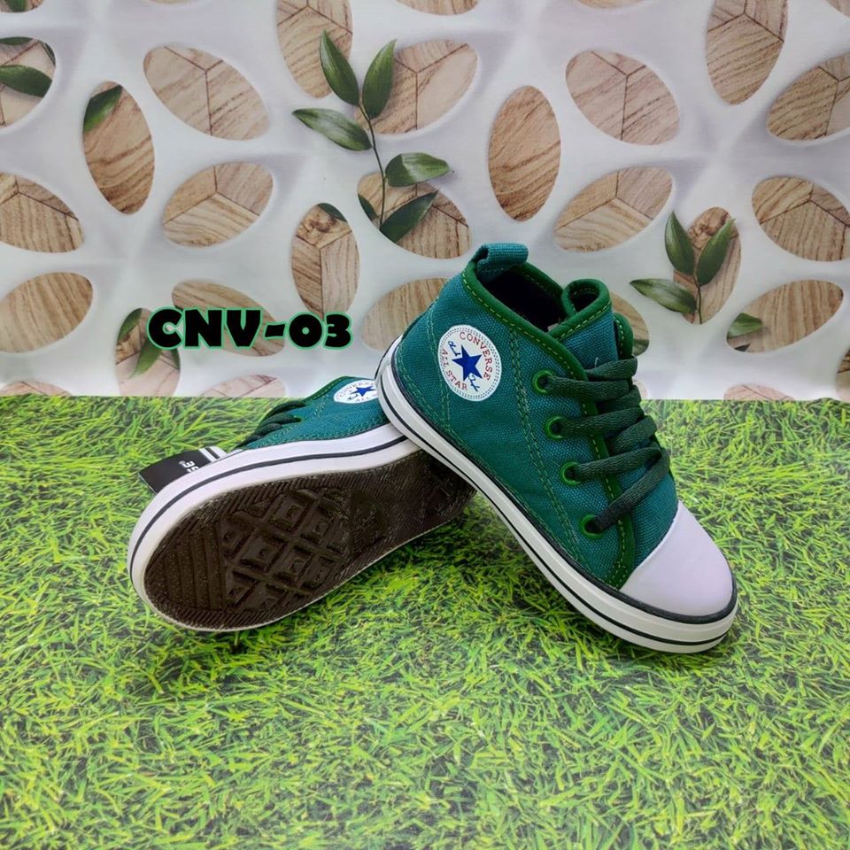 Sepatu Converse Anak With Zipper Murah / Sepatu Anak Sekolah Promo Murah