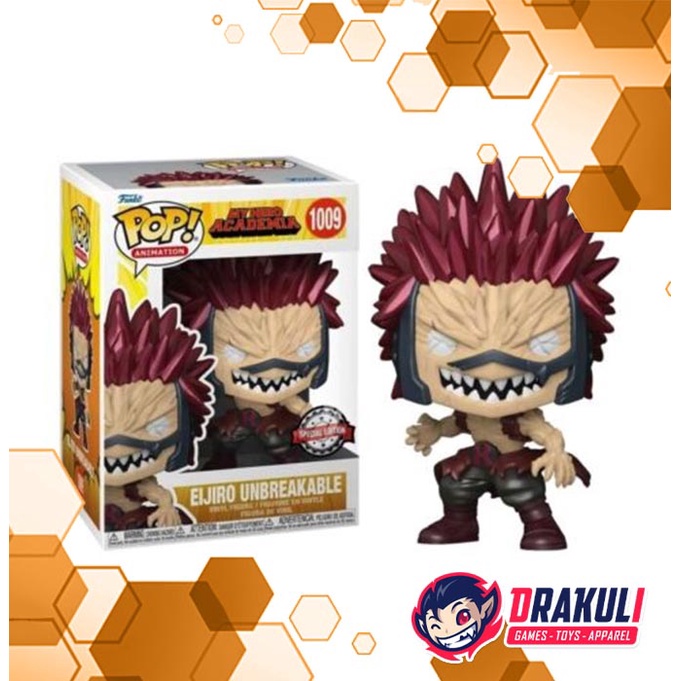 Toys Funko Pop! My Hero Academia – Eijiro Kirishima Unbreakable (Metallic)