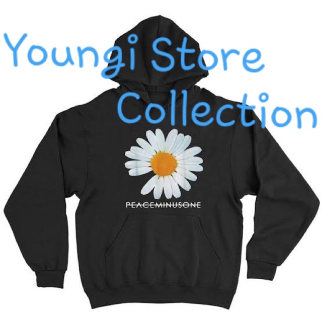 JAKET HOODIE JUMPER G DRAGON PEACEMINUSONE FLOWER KPOP IMPORT QUALITY