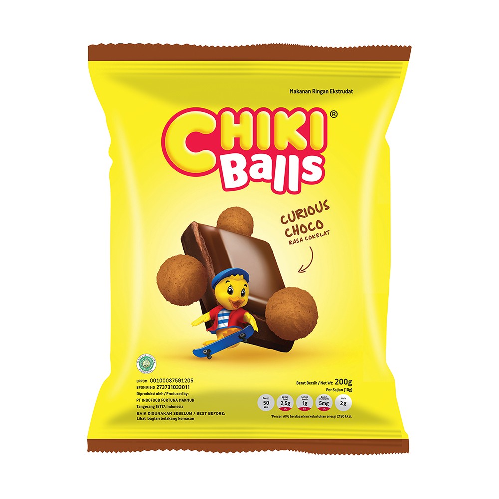 

Chiki Ball All Variants 200 Gr - 4 Pcs Promo Snack