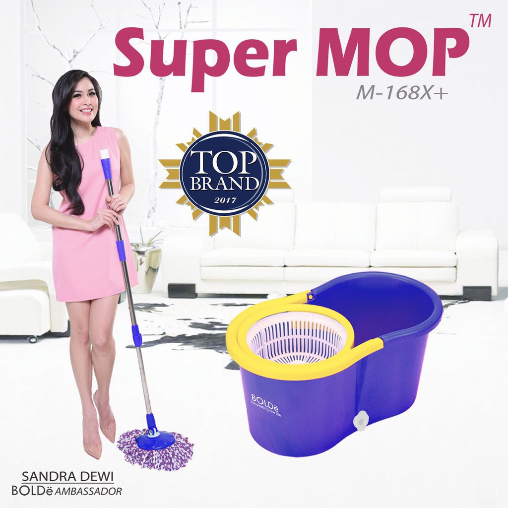 [ COD ] Supermop Bolde M 788X+ / Alat Pel Lantai Serbaguna Bolde M-777X+ / pel pel an praktis peras bilas otomatis bolde uicorn