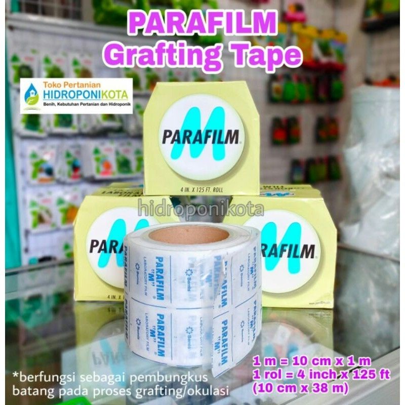 Parafilm grafting tape 1meter - plastik grafting - plastik okulasi - grafting tape