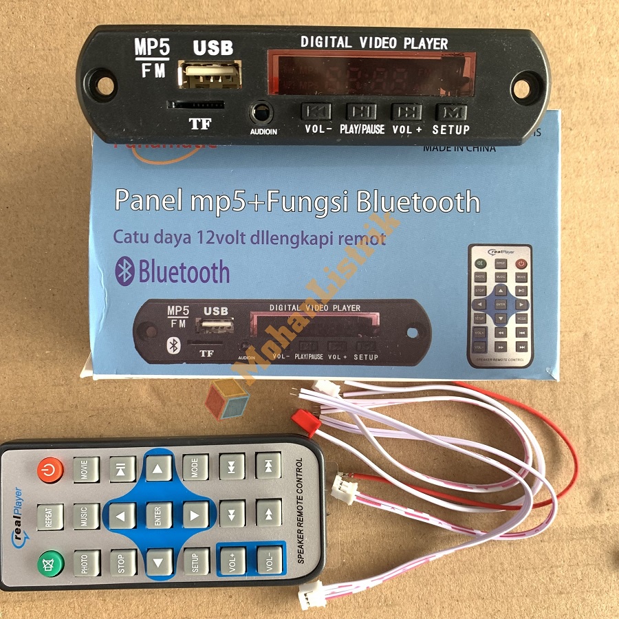 Kit Modul MP5 Bluetooth Panamatic Modul Kit Panel MP5 + Bluetooth