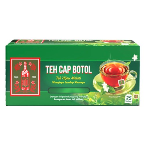 

TEH CAP BOTOL ISI 25