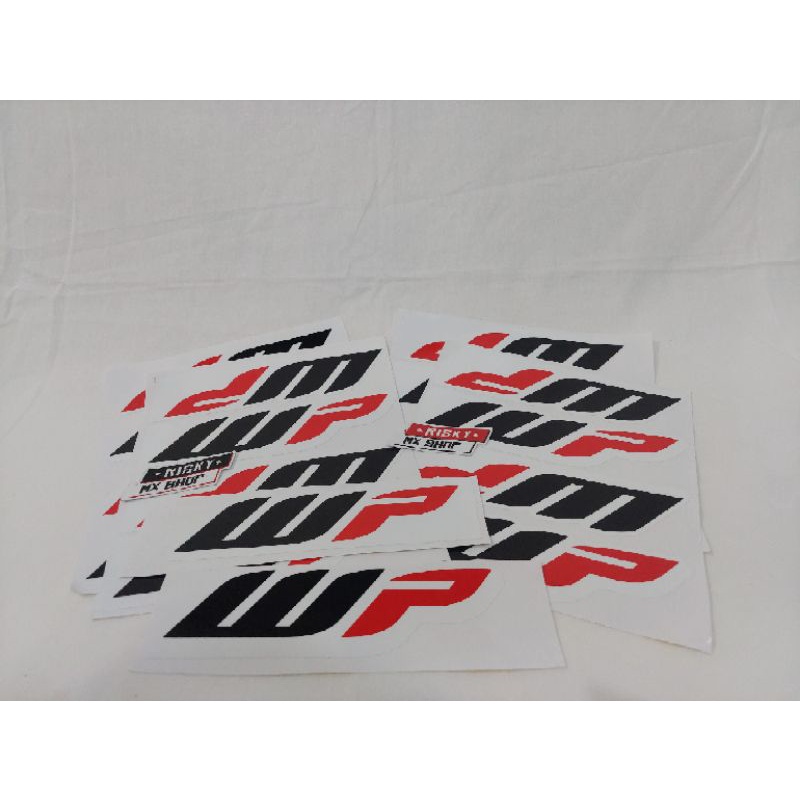 DECAL USD WP STICKER SHOK WP KTM