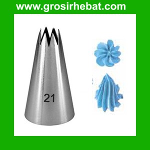 

Spuit 21 - Mirip Wilton 21 - Decorating Tip