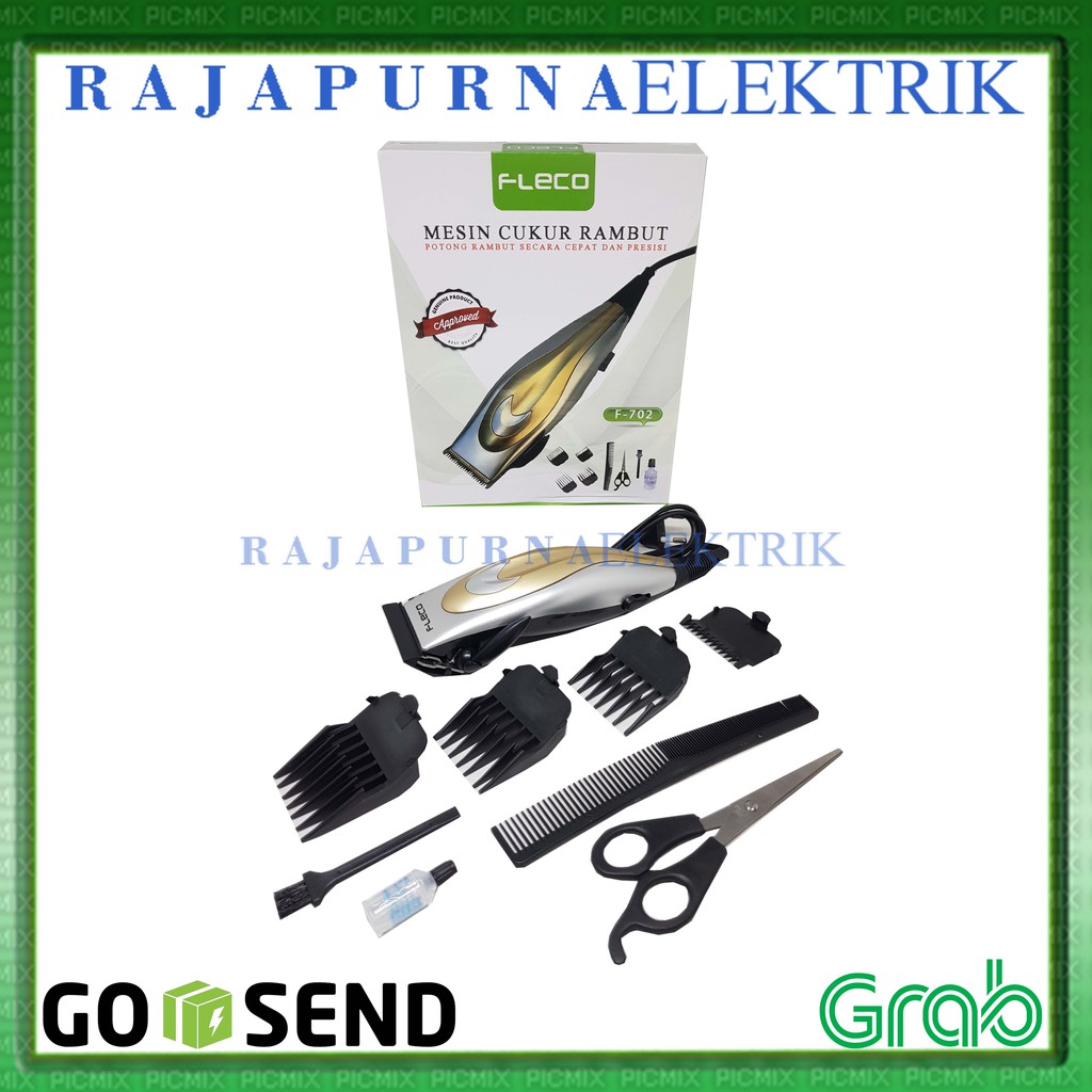 Hair Clipper FLECO F-702 Alat Mesin Cukur Rambut ORIGINAL