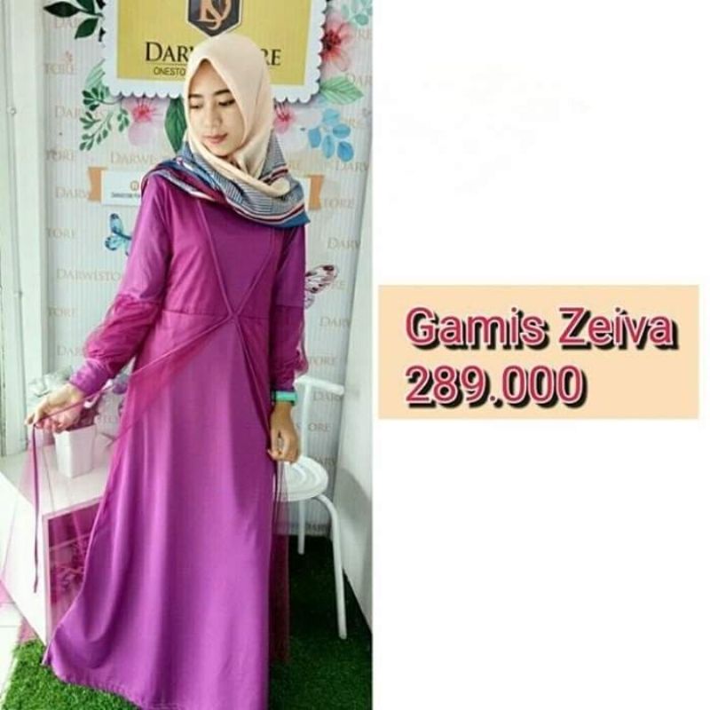 GAMIS ZEIVA by ELZATTA HIJAB