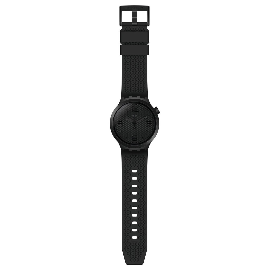 SWATCH SO27B100 Jam Tangan Pria Original BBBLACK