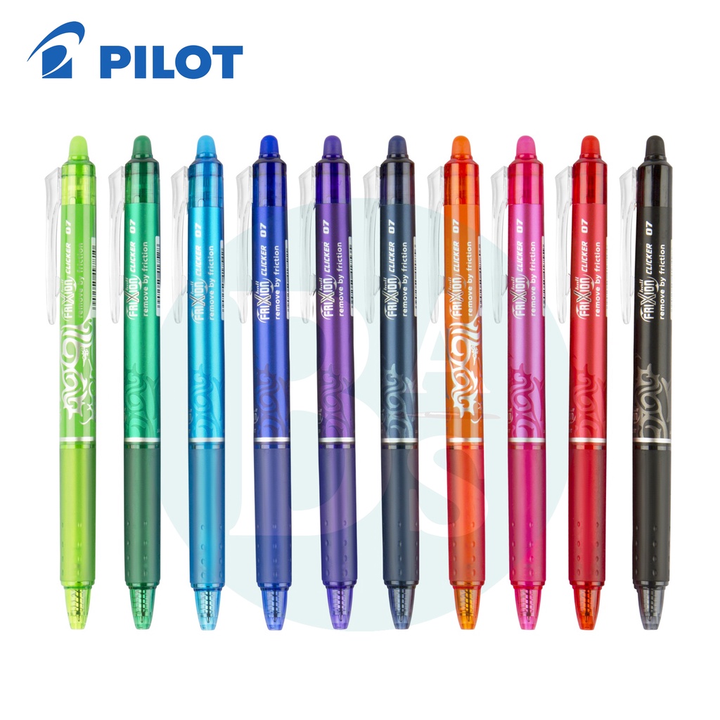 

Pilot Frixion Ball Clicker Gel Pen - 0.5 & 0.7 mm - Bali Artemedia