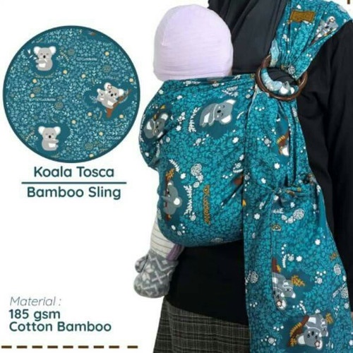 Cuddle Me Bamboo Ring Sling Gendongan Bayi Samping Cuddleme Bamboosling