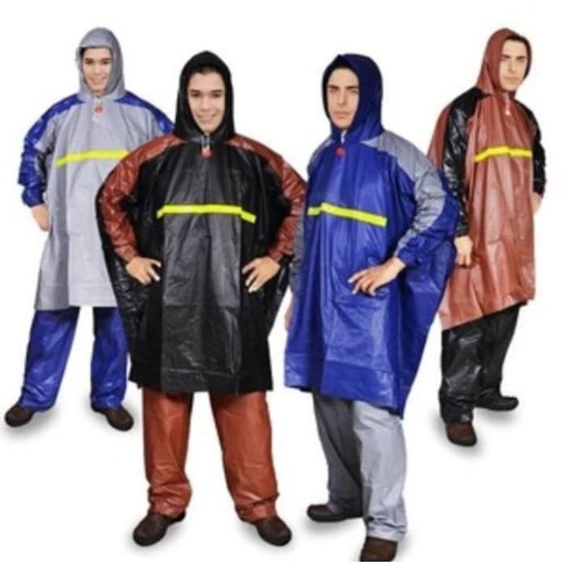 Jas Hujan Mantel Ponco Lengan Celana Panjang