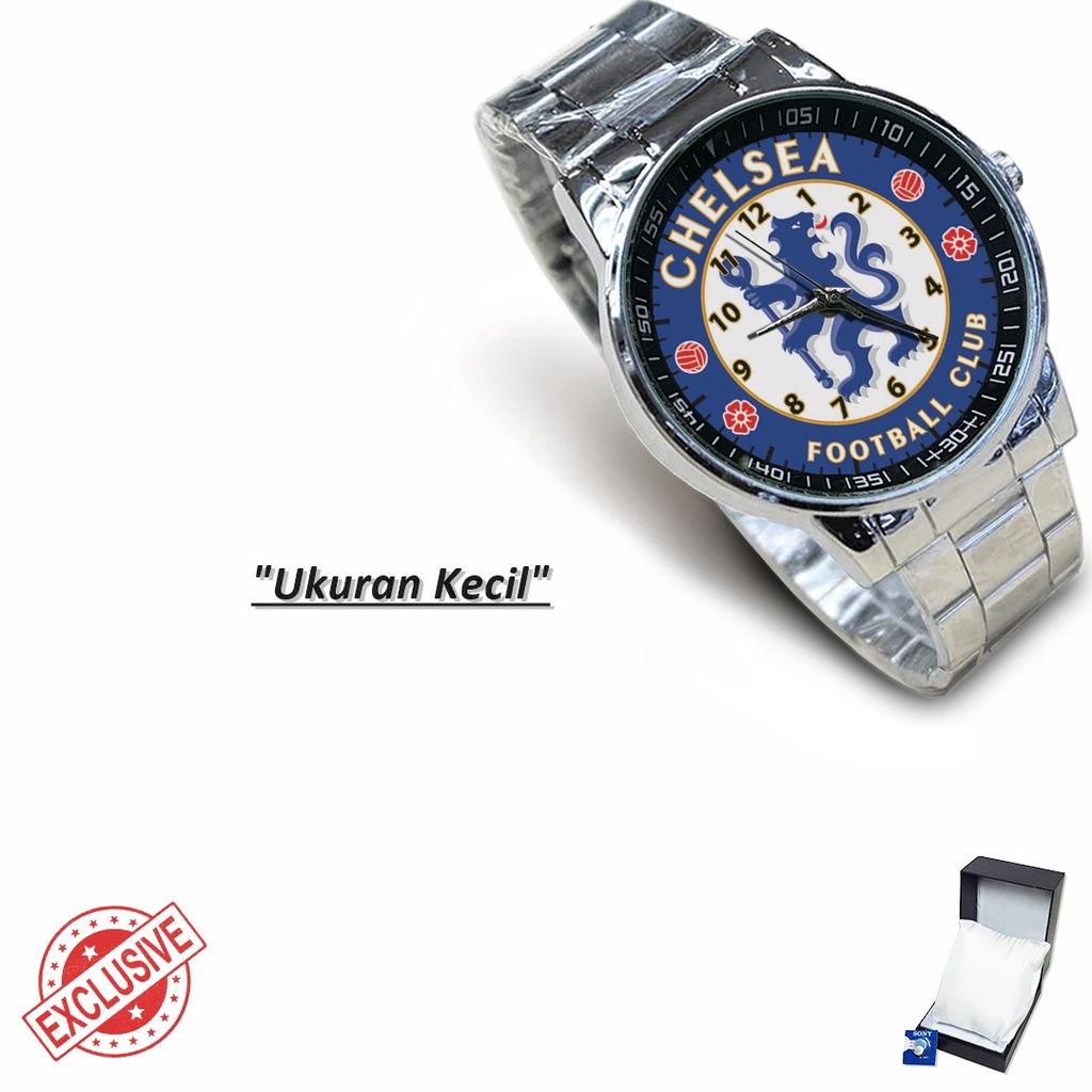 Jam Tangan Rantai Couple CHELSEA FC - 2 (Special)