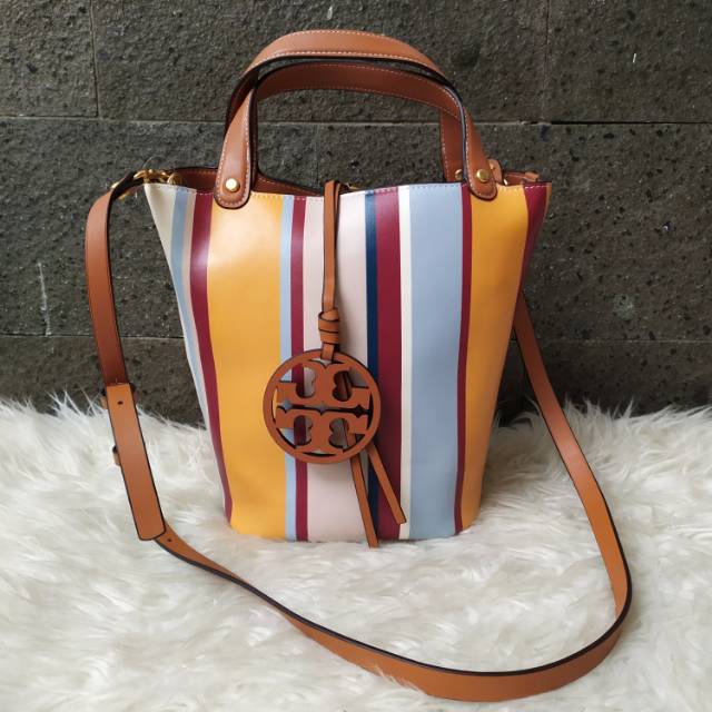 Tas TB Miller Stripe Bucket Bag
