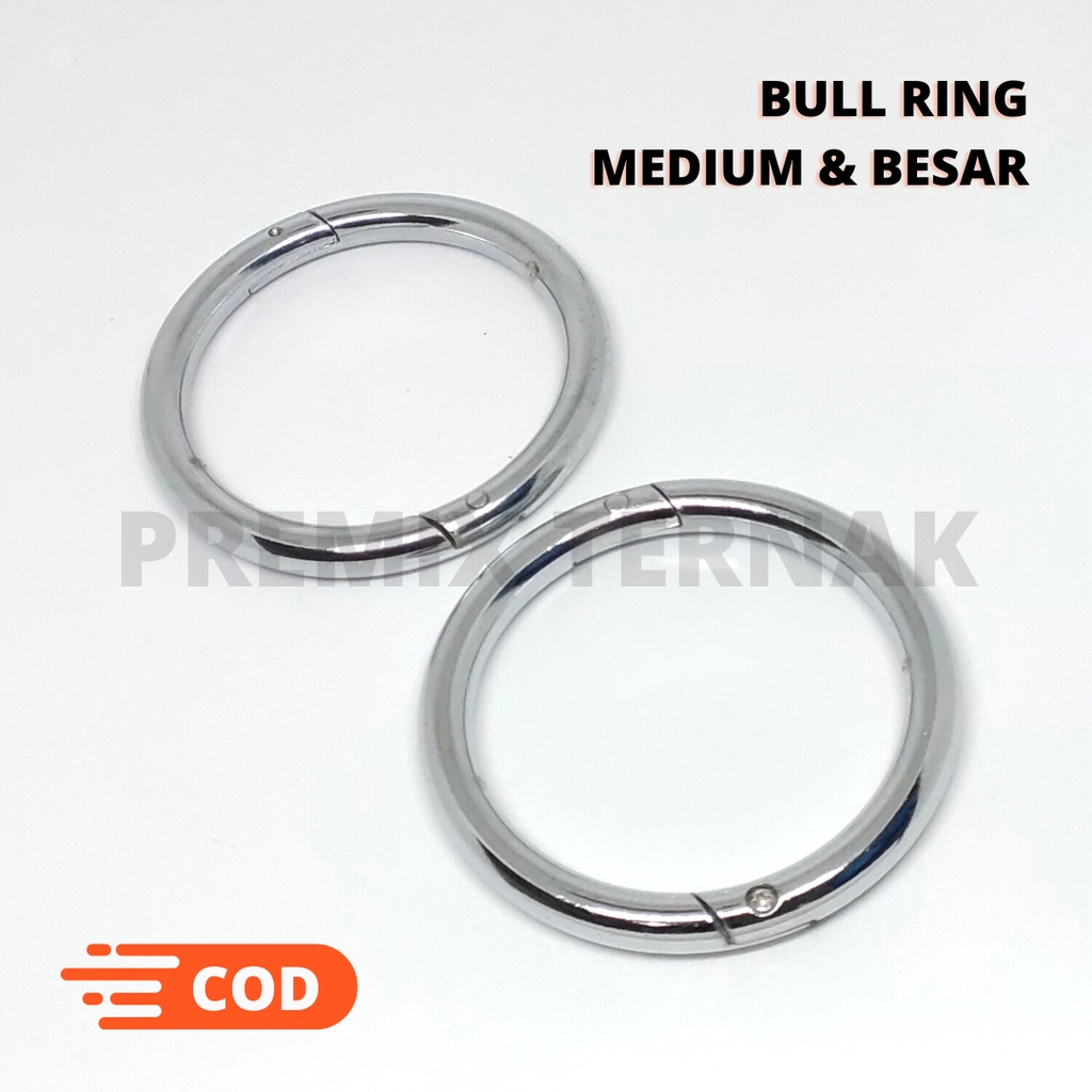 Bull Ring Cincin Anting Hidung Sapi Diameter 9cm &amp; 8cm