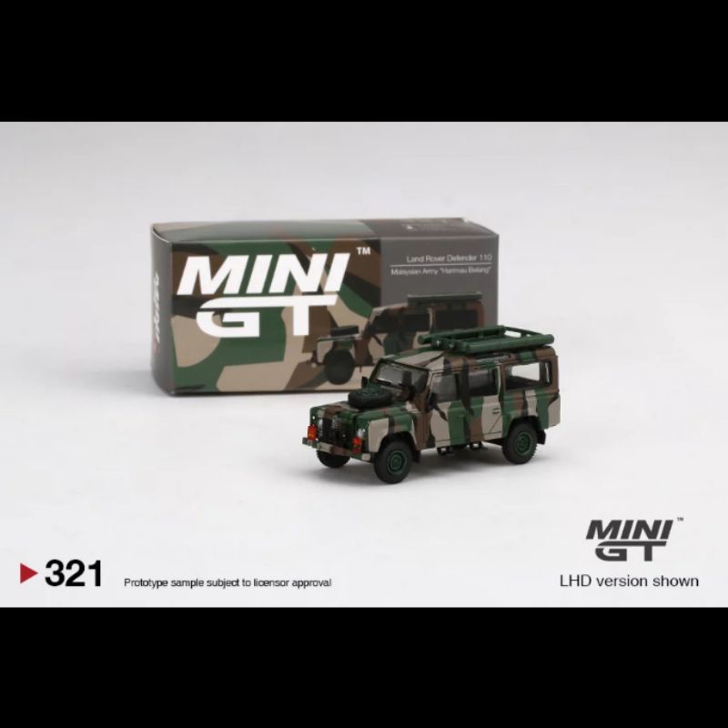 minigt 1/64 diecast land rover defender 110 RDH sealed box