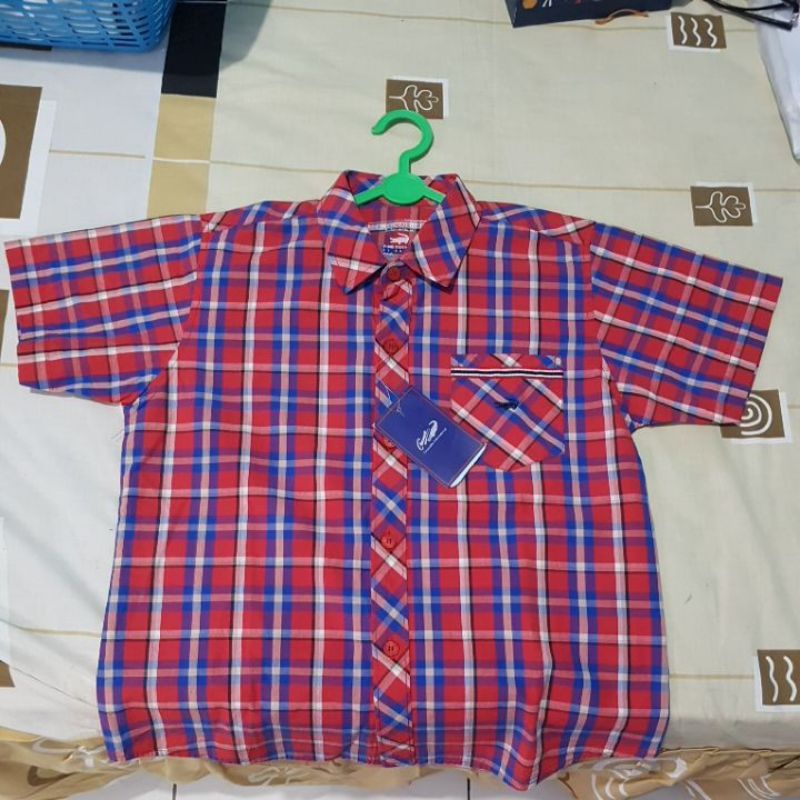 kemeja lengan pendek anak Crocodile